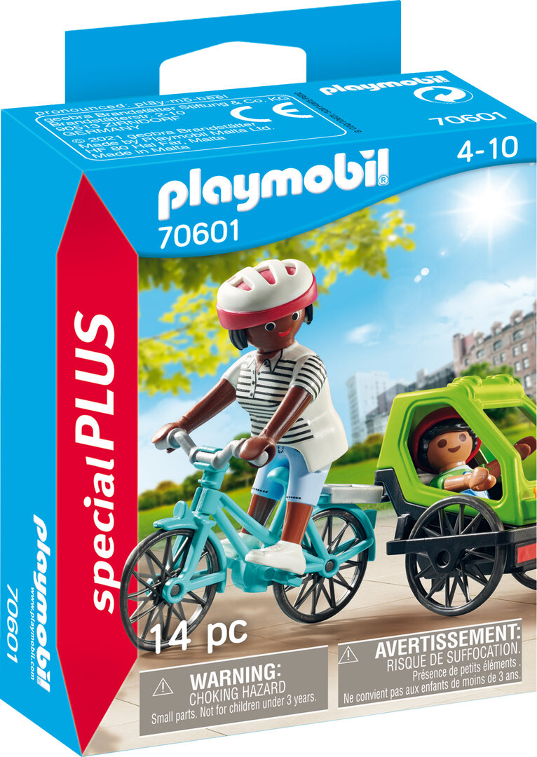 PLAYMOBIL, 70601, Fahrradausflug, Rad, Person, Fahrrad, Helm, Gesicht