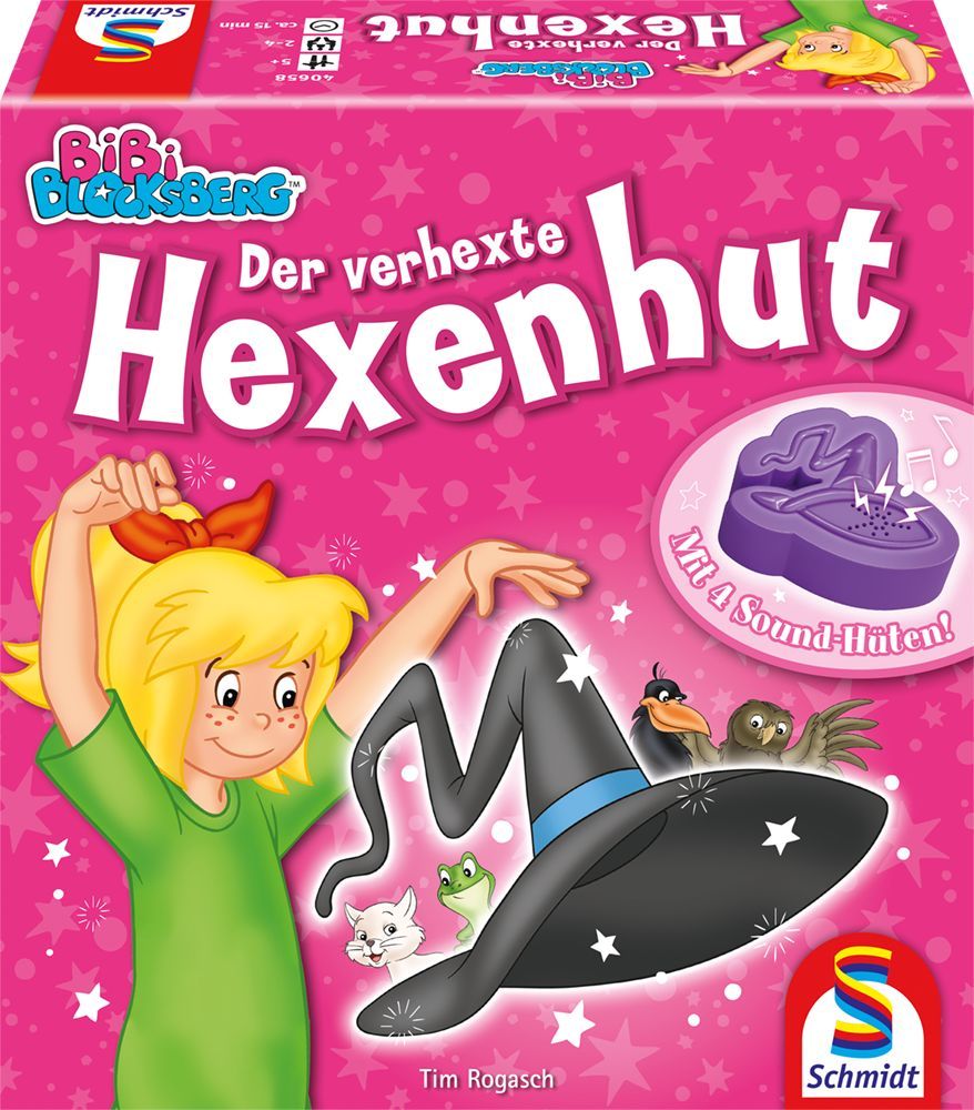 Bibi, Blocksberg, Der, verhexte, Hexenhut, Person, Gesicht, Kopf, Person, Gesicht, Kopf, Person, Gesicht, Kopf
