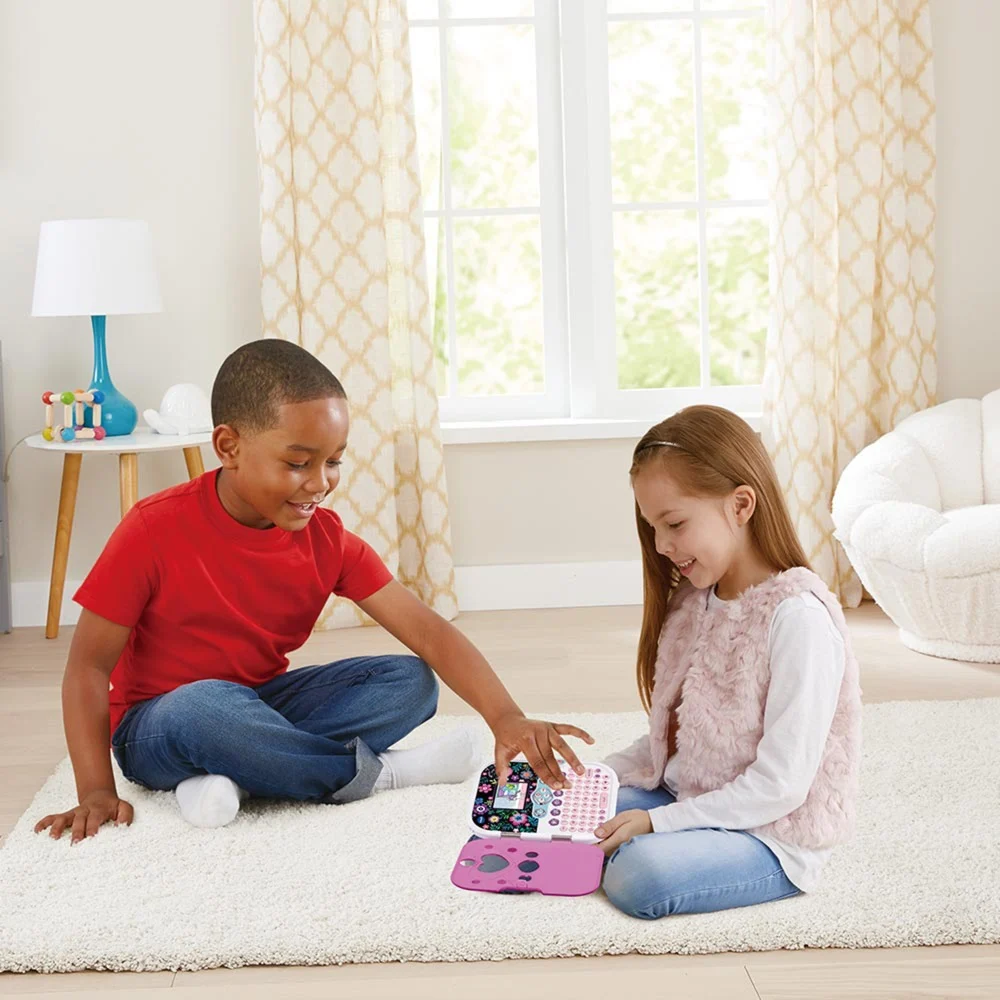 VTech KidiSecrets Selfie Music 2.0 in Pink aus Kunststoff, interaktives Tagebuch mit Front- & Kamera, Gesichtserkennung, MP3-Player, 750 Einträge, 10 Lernspiele, kindersicher,