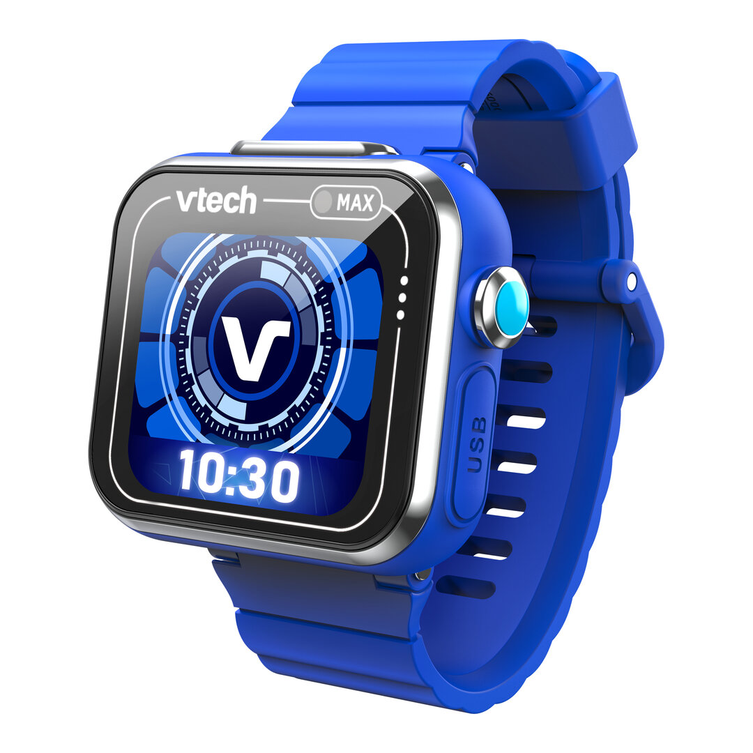 VTech, KidiZoom, Smart, Watch, MAX, blau, 80-531604, Armbanduhr, Arm, Person, Elektronik, Digitale, Uhr