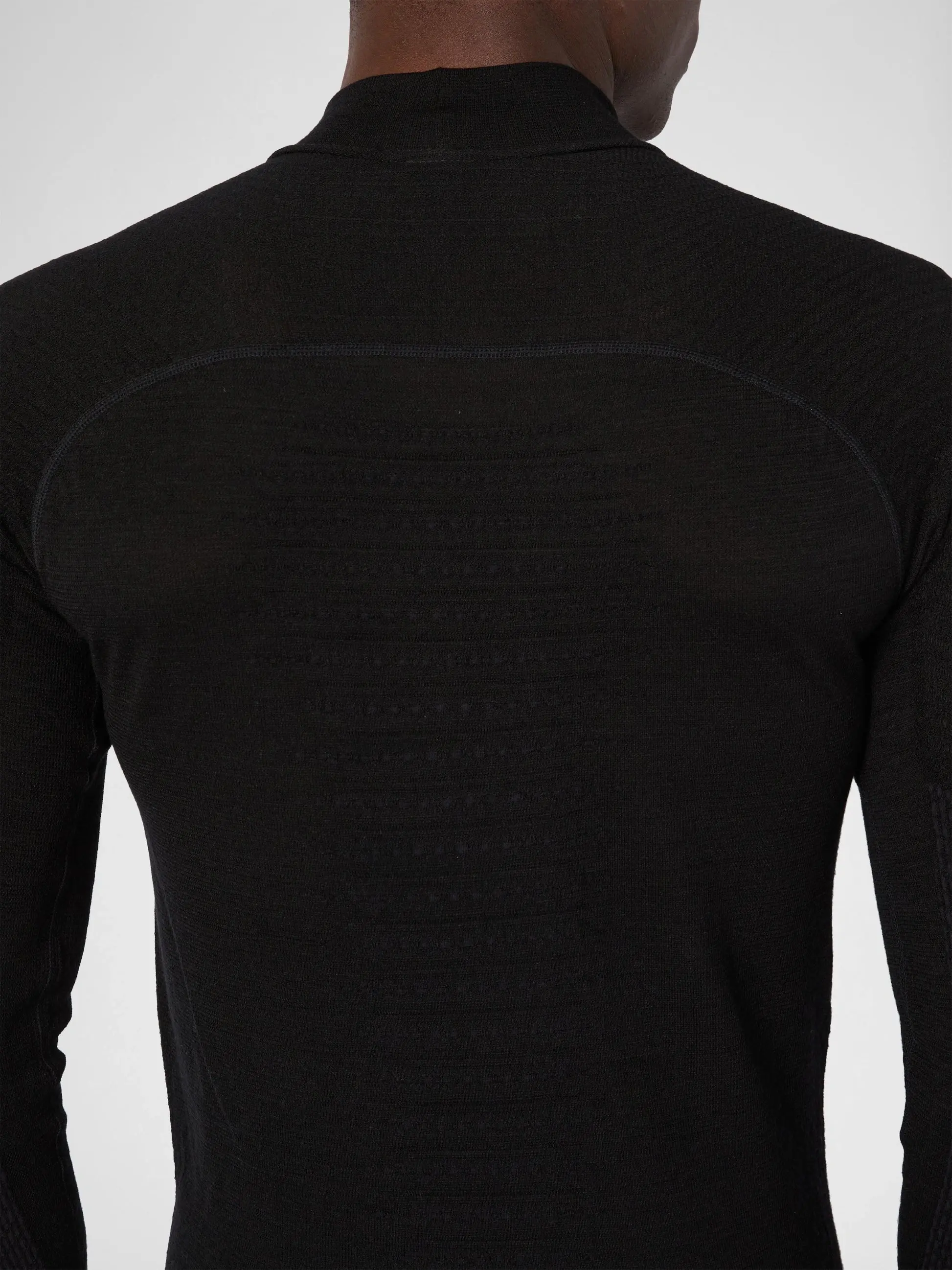 UYN Herren Evolutyon Biotech UW Shirt LG_SL Turtle Neck U100499B000 - Schwarz GR. L/XL