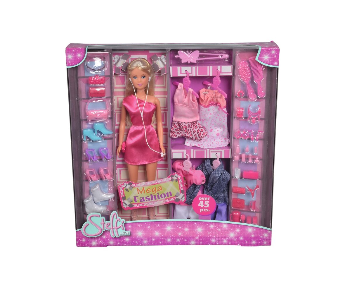 Steffi, LOVE, Mega, Fashion, 105736015, Figur, Puppe, Spielzeug, Kind, Person