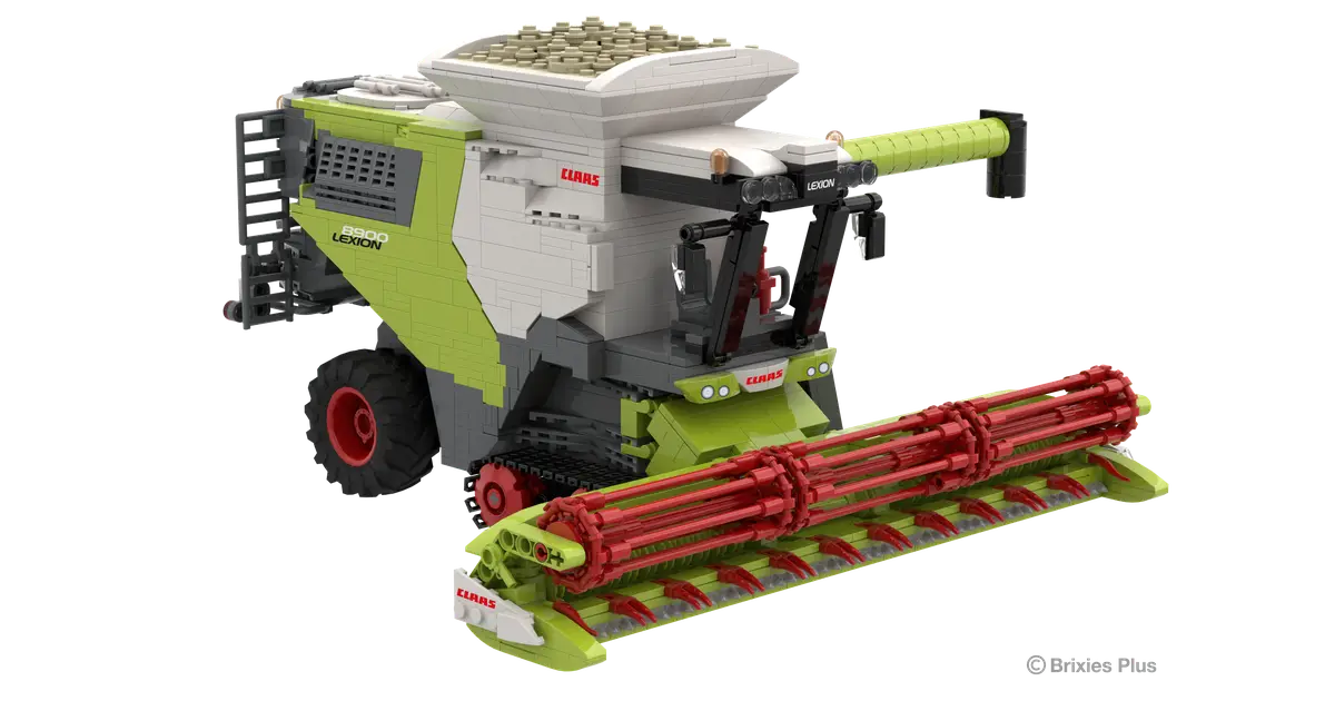 BRIXIES Plus CLAAS LEXION 8900 TERRA TRAC inkl. Anhänger BRIXIES Plus CLAAS LEXION 8900 TERRA TRAC inkl. Anhänger