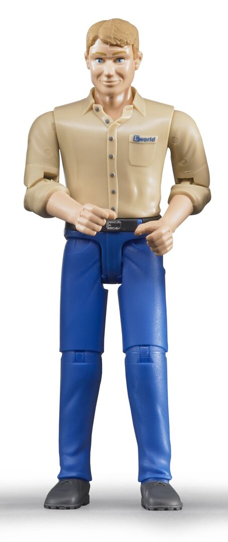 Bruder, 60006, Bworld, Mann, Heller, Hauttyp, Blaue, Hose, Erwachsener, Männlich, Mann, Person, Figur