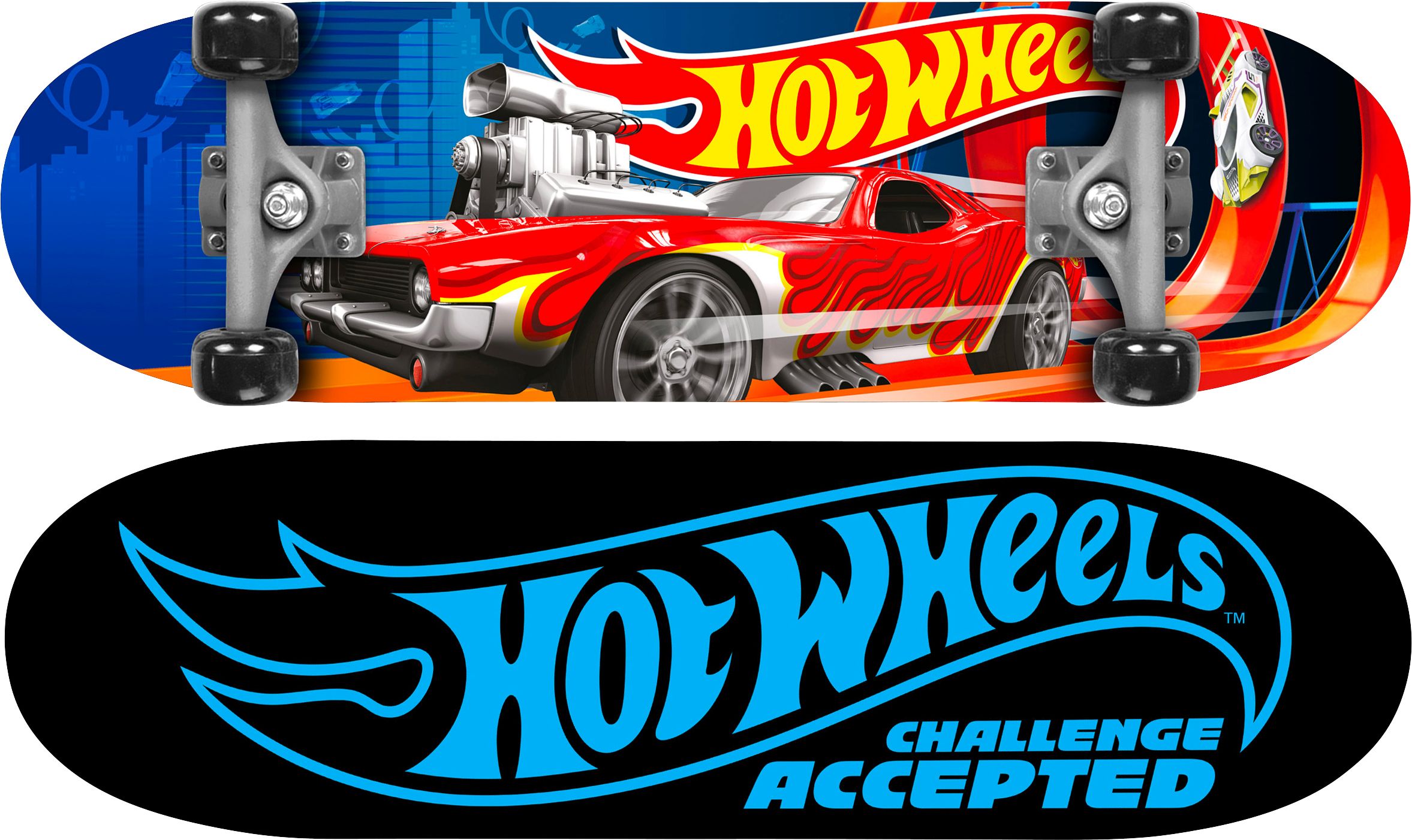 Hot, Wheels, Skateboard, 71cm, ABEC5