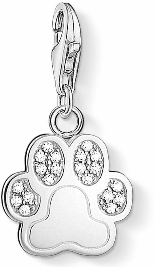 Thomas Sabo Charm Anhänger, Tatze/Pfote 1339-051-14 Thomas, Sabo, Charm, Anhänger, Tatze/Pfote, 1339-051-14, Zubehor, Ohrring, Schmuck, Anhänger