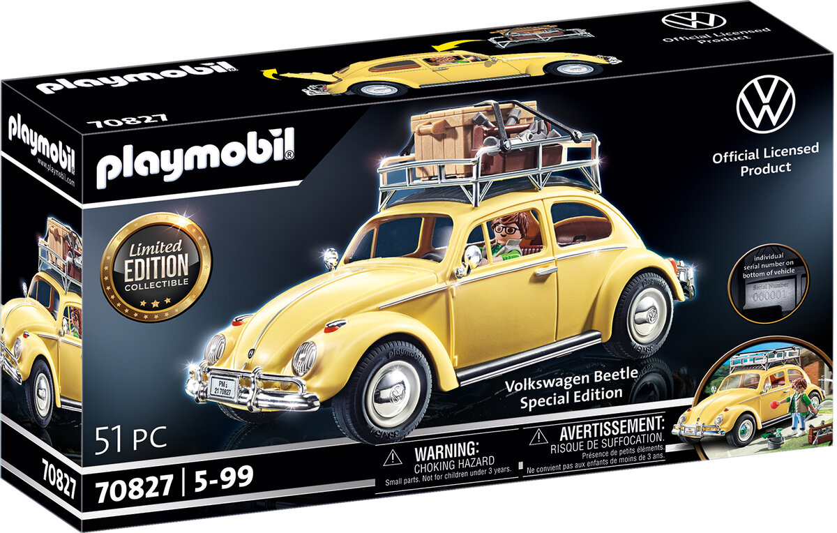 PLAYMOBIL, 70827, Volkswagen, Käfer, Special, Edition, Auto, Rad, Leichtmetallrad, Speiche