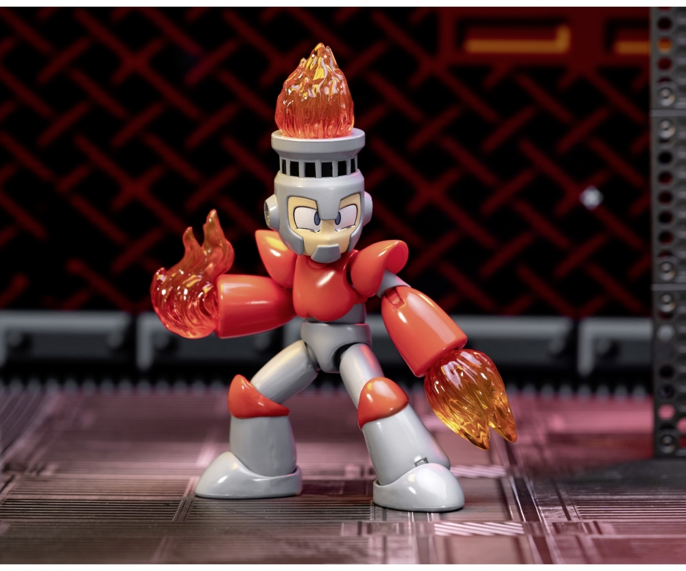 Mega Man Fire Man 4,5 Figur