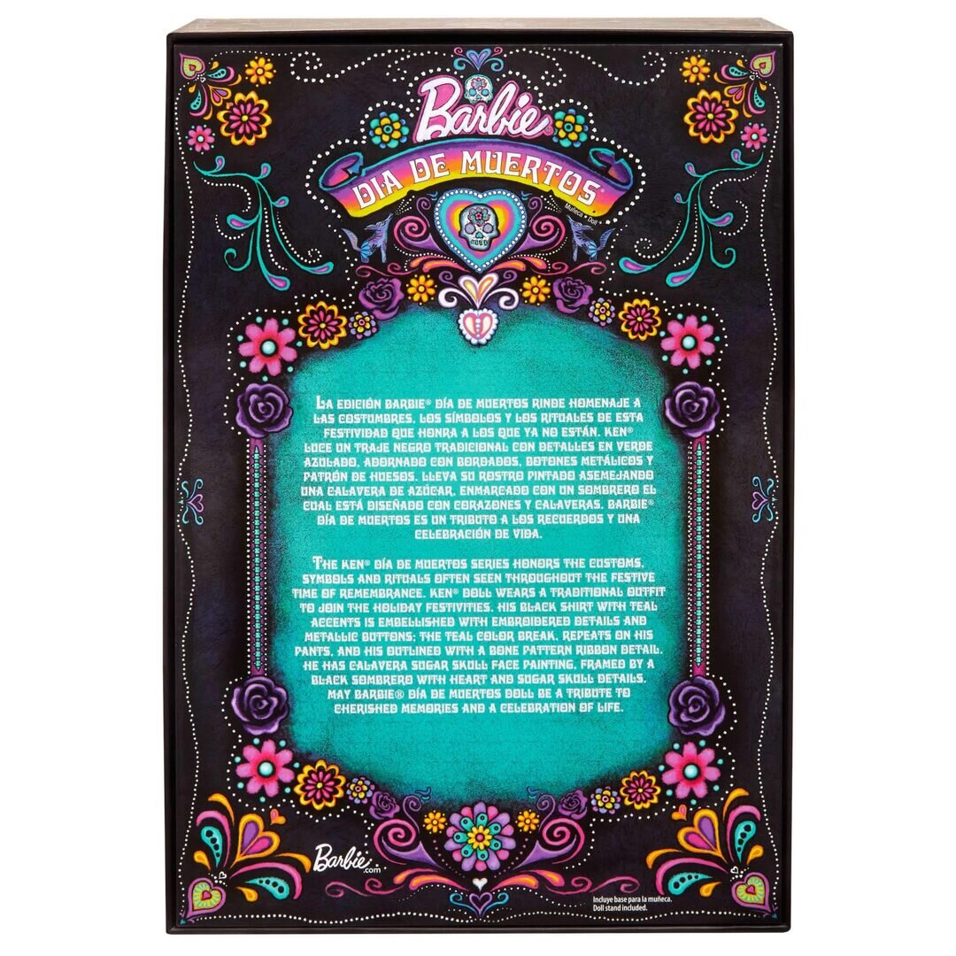 Mattel, Barbie, Signature, Día, De, Muertos, Ken, 2024, HRM73