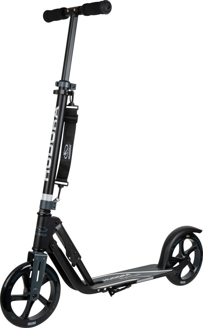 HUDORA, BigWheel, 205, schwarz/anthrazit, Roller, Transport, Fahrzeug, E-Scooter, Roller, Transport, Fahrzeug, E-Scooter, Roller, Transport, Fahrzeug, E-Scooter