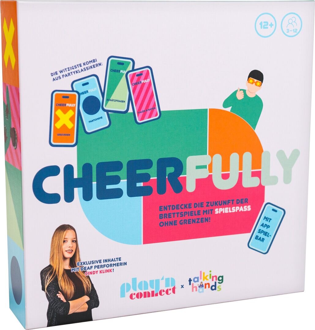 Cheerfully, Partyspiel, Kids, Erwachsener, Person, Frau, Erwachsener, Person, Frau, Erwachsener, Person, Frau