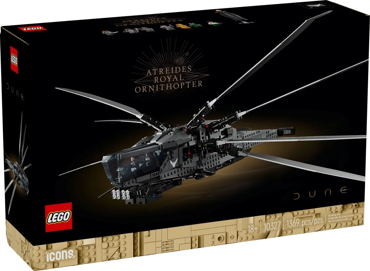 LEGO®, 10327, ICONS, Dune, Atreides, Royal, Ornithopter