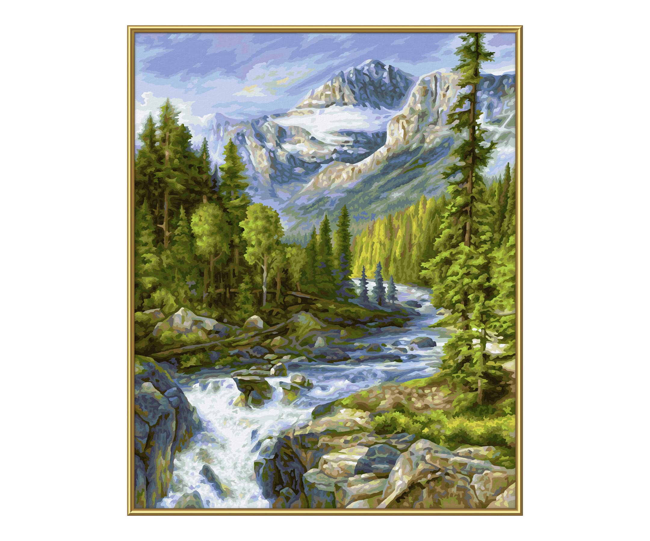 Schipper Mnz - Rocky Mountains - Malset Mit Majestätischem Bergpanorama 609130883 Baum, Gemälde, Natur, Draußen, Streamen