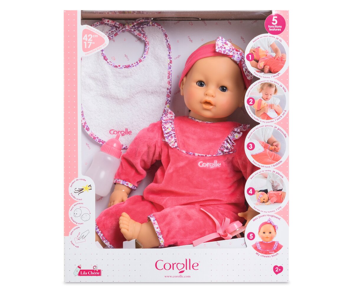 Corolle, Lila, Cherie, Puppe, Spielzeug, Person, Baby, Gesicht
