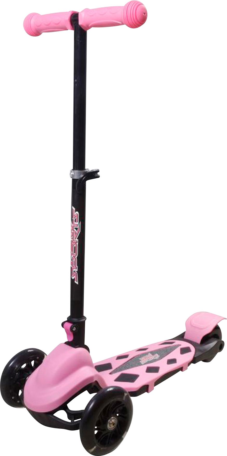 New, Sports, 3-Wheel, Scooter, Rosa, 120, mm, ABEC, 7, Roller, Transport, Fahrzeug, Rad, Rasenmäher