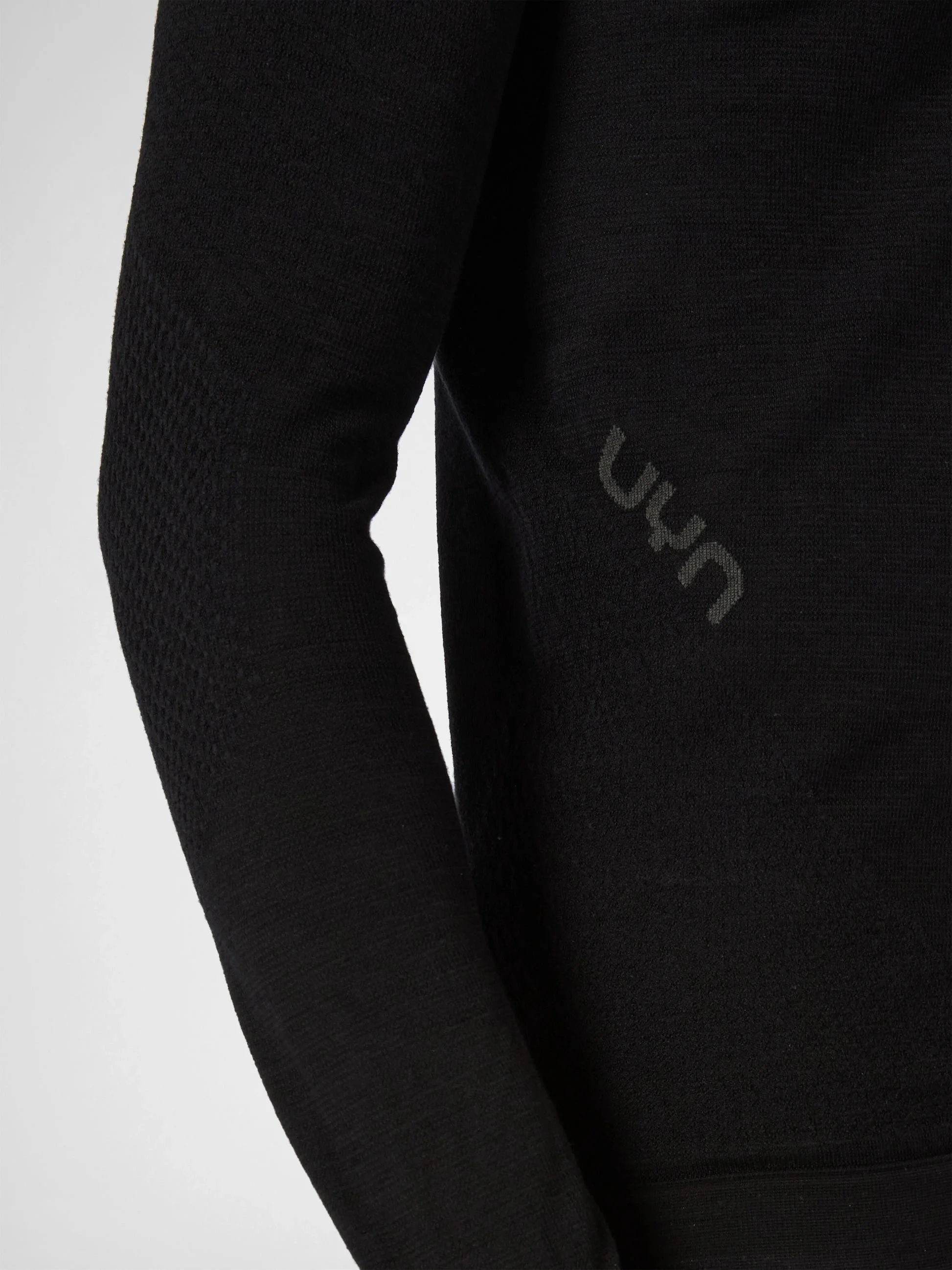 UYN Herren Fusyon Biotech UW Shirt Long_SL Turtle Neck U100516B000 - Schwarz GR. L/XL