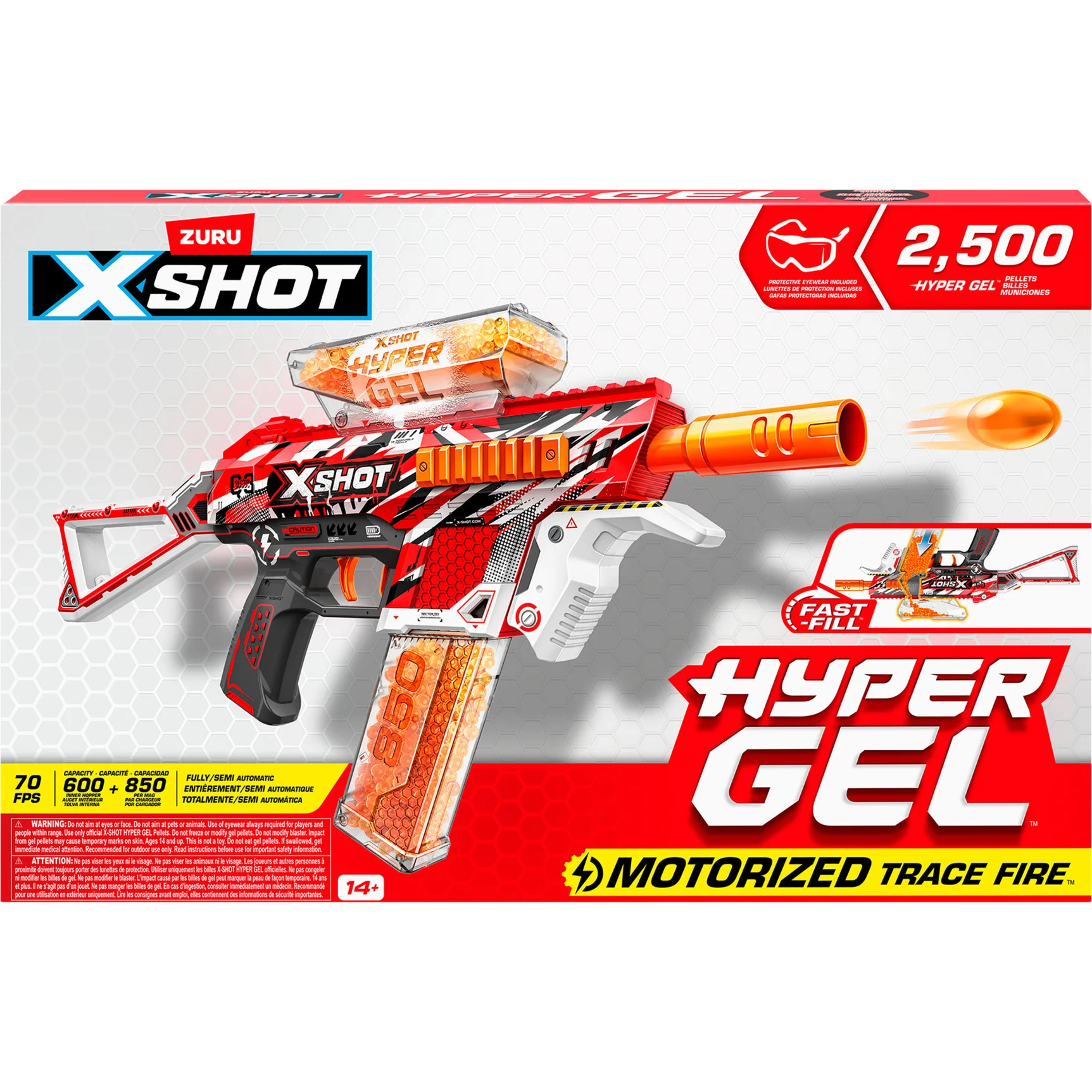 XSHOT - Hyper Gel Trace Fire Blaster Gel