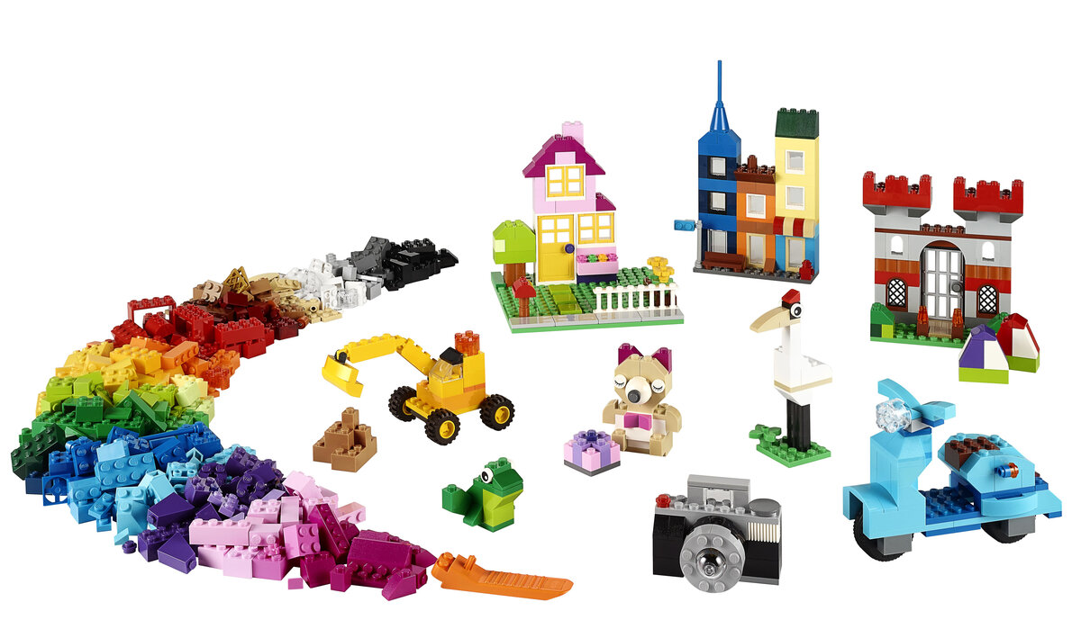 LEGO® Classic Große Bausteine-Box 10698 Spielzeug, Maschine, Rad