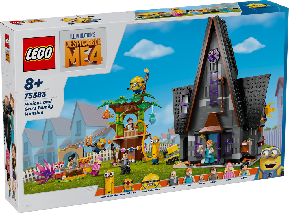LEGO, 75583, Minions, Familienvilla, von, Gru, und, den, Minions, Person