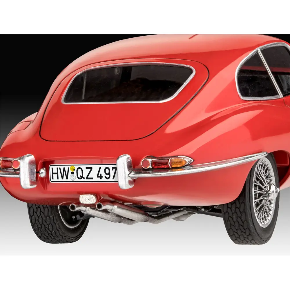 Revell 07668 Jaguar E-Type (Coupé) - Sportwagenklassiker Modell 1:24