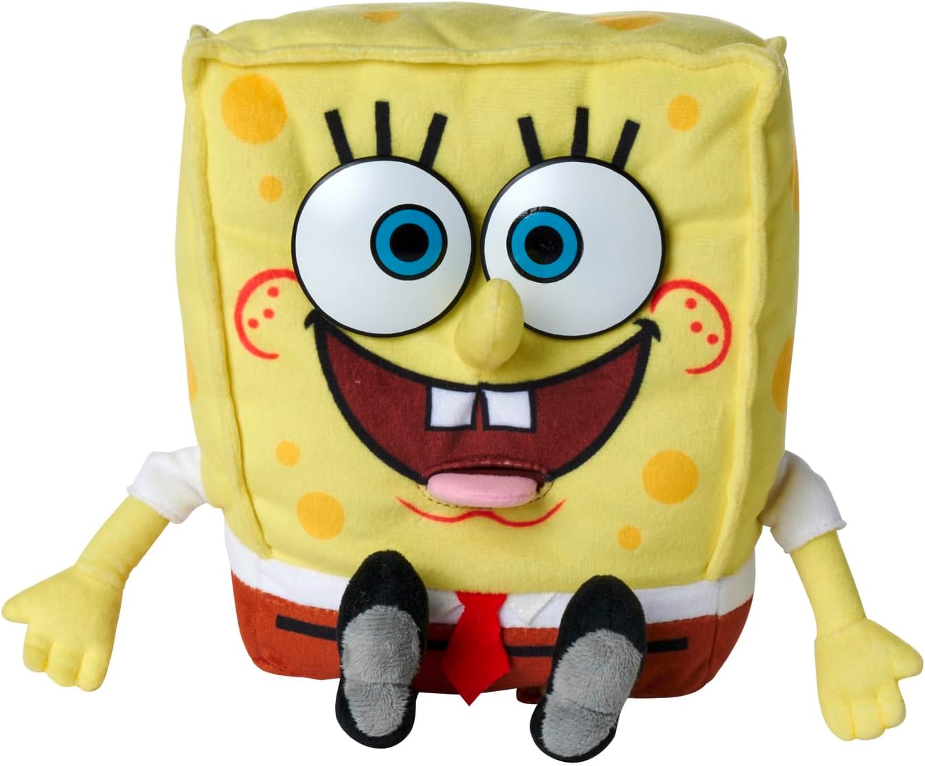 SpongeBob, Schwammkopf, Plüschfigur, Spongebob, mit, Funktion, ca., 30, cm