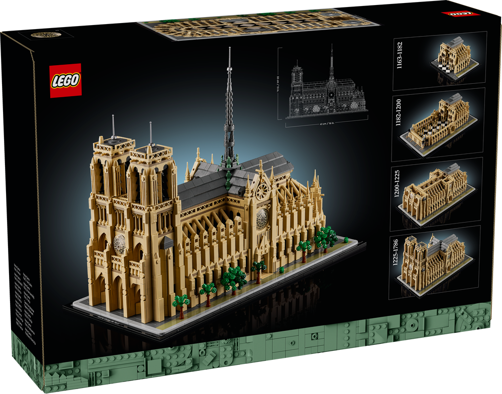 LEGO, 21061, Architecture, Notre-Dame, de, Paris, Architektur, Gebäude