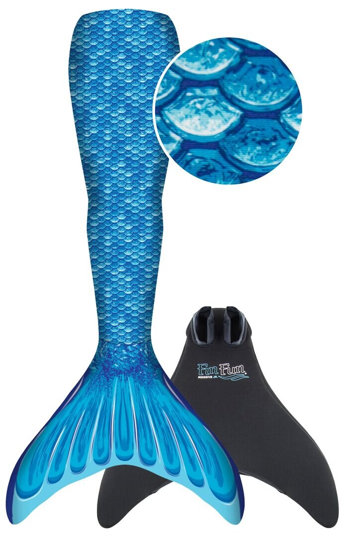 FinFun, Meerjungfrau, Mermaids, Blau