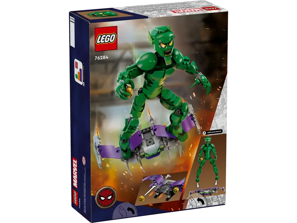 LEGO, 76284, Marvel, Green, Goblin, Baufigur, V29