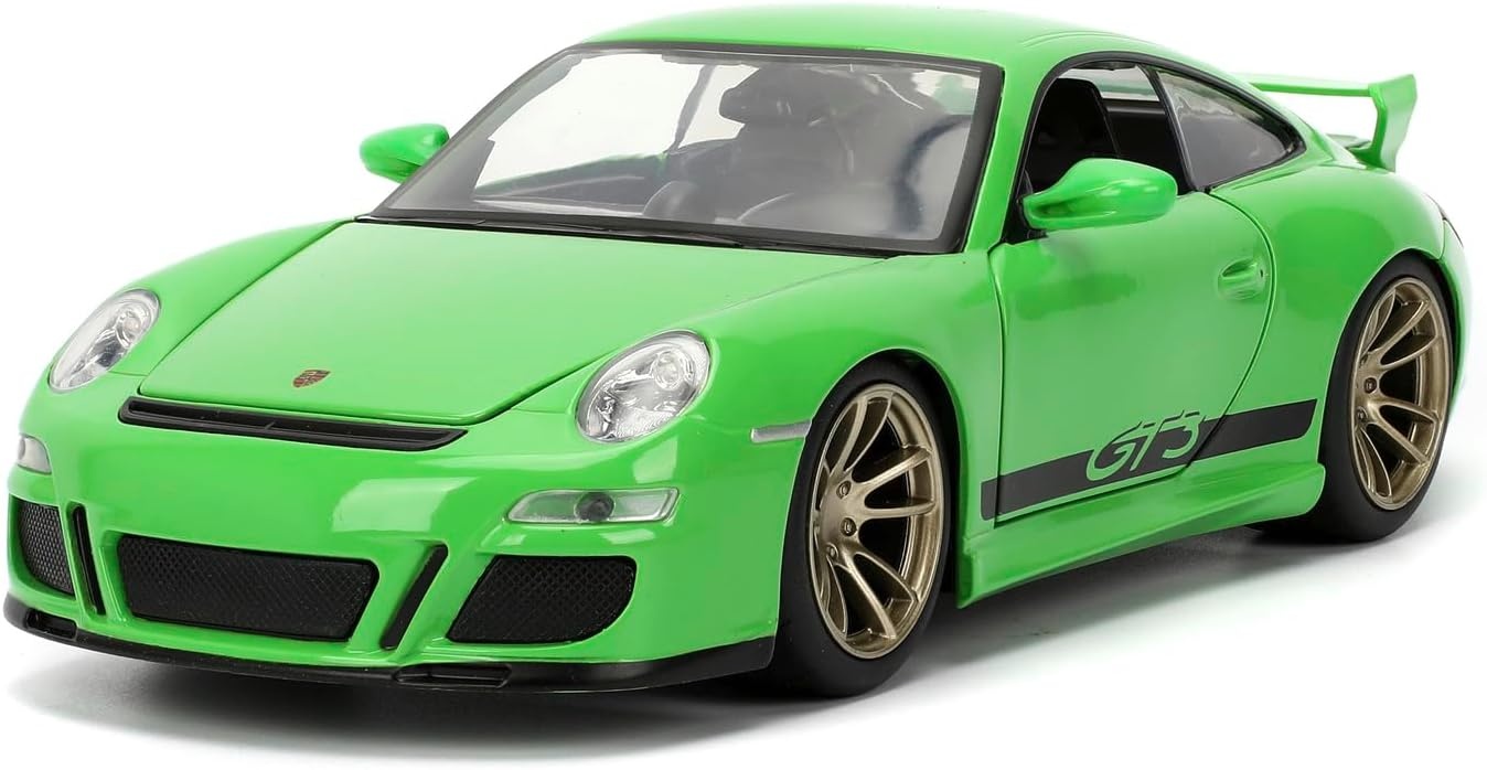 Jada, 253203092, Fast, &, Furious, 2007, Porsche, 911, GT3, Modellauto, 1:24, Rad, Reifen, Leichtmetallrad, Auto, Autorad