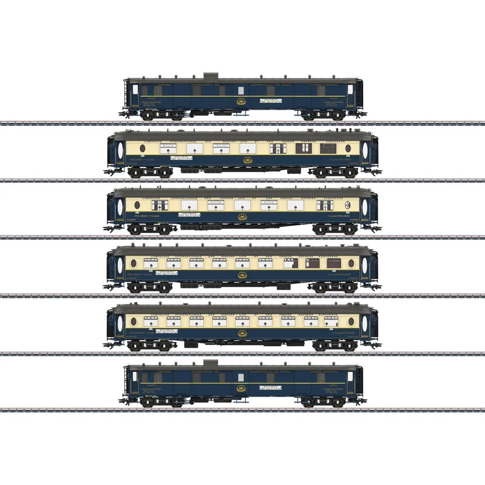 Märklin, 42470, H0, Pullmanwagen-Set, „Edelweiß“, der, CIWL