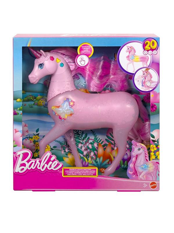Barbie® funkelnd leuchtendes Einhorn Figur, Tier, Pferd, Säugetier