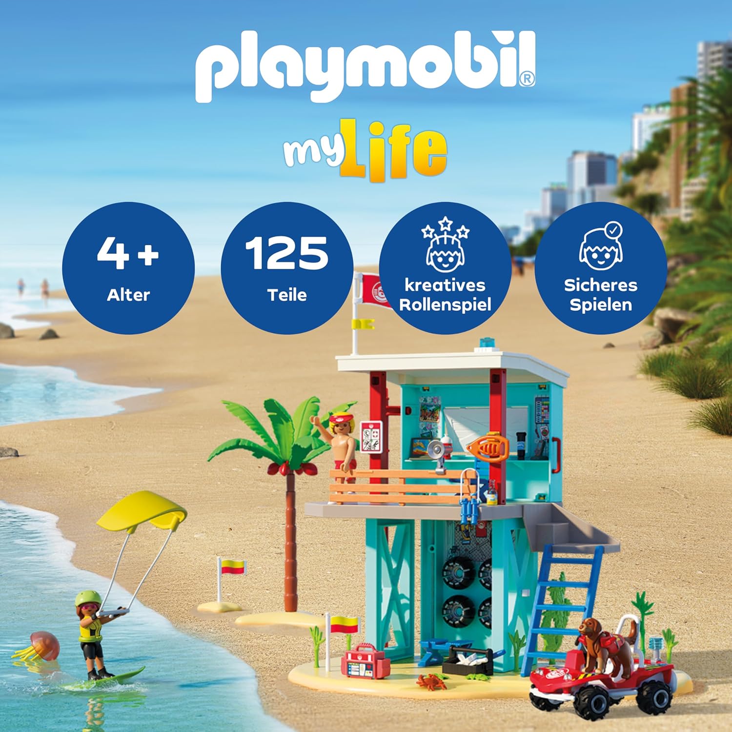 Sommer, Person, Draußen, Spielbereich, Strand