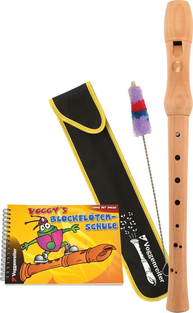 Voggys, Blockflöten-Set, barocke, Griffwei