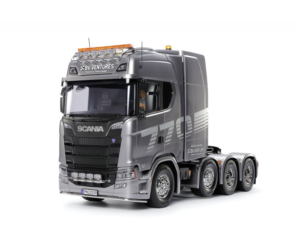Tamiya, 1:14, RC, SCANIA, 770S, 8x4/4, 300056371, lkw, Fahrzeug, Anhänger-LKW, Person, Rad