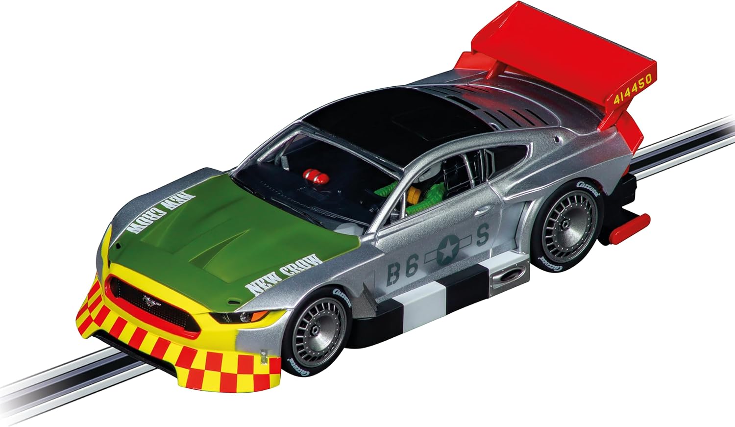 Carrera, Ford, Mustang, GTY, "New, Crow", mit, Lichtfunktionen, im, Maßstab, 1:32, 20032066, Rad, Leichtmetallfelge, Speiche, Coupe, Sportwagen