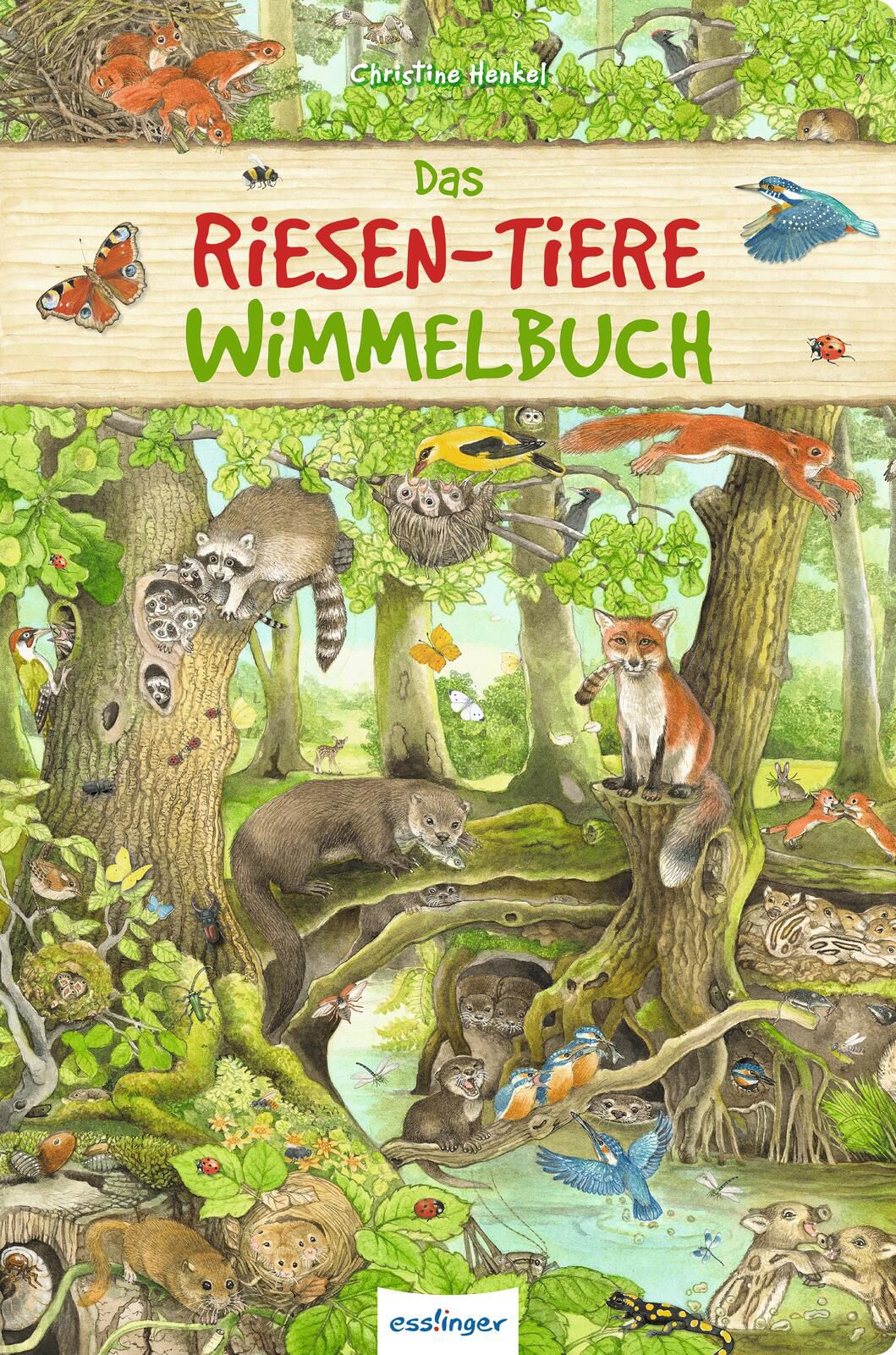 Das, Riesen-Tiere-Wimmelbuch, Zoo, Dschungel, Vegetation, Land, Wald