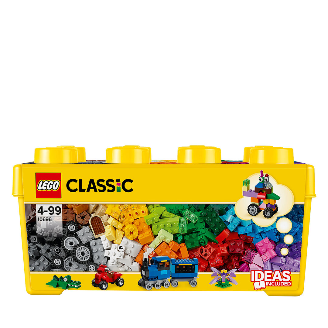LEGO® Classic Mittelgroße Bausteine-Box 10696 Maschine, Rad