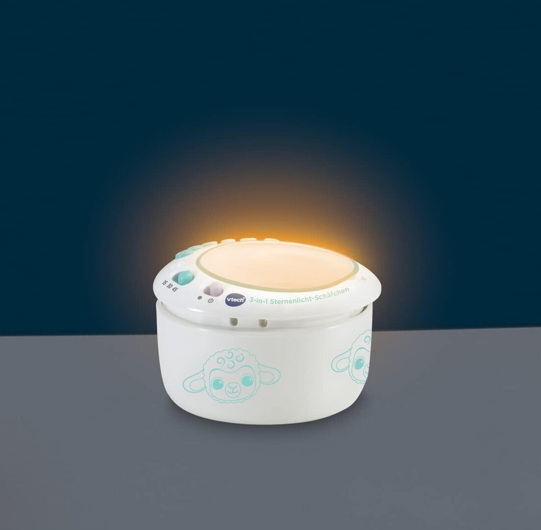 VTech 3-in-1 Sternenlicht-Schäfchen aus weichem Plüsch mit abnehmbarem Projektormodul, 3 Lichtschablonen, 3 Liedern, 40 Melodien, 25 Natur-Sounds, Timer & Geräusch-Sensor, ab 0,5 J., Kunst, Porzellan, Töpferei, Kunst, Porzellan, Töpferei