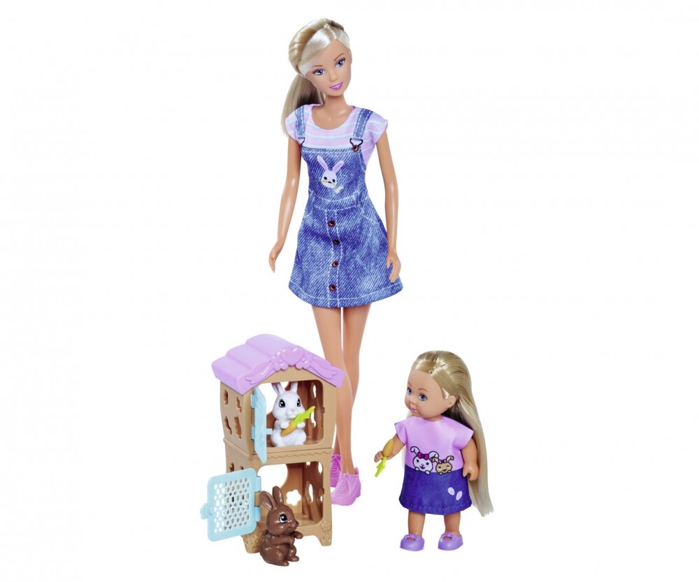 Steffi, LOVE, Rabbit, Family, 105733667, Puppe, Figur, Person, Kind, Mädchen