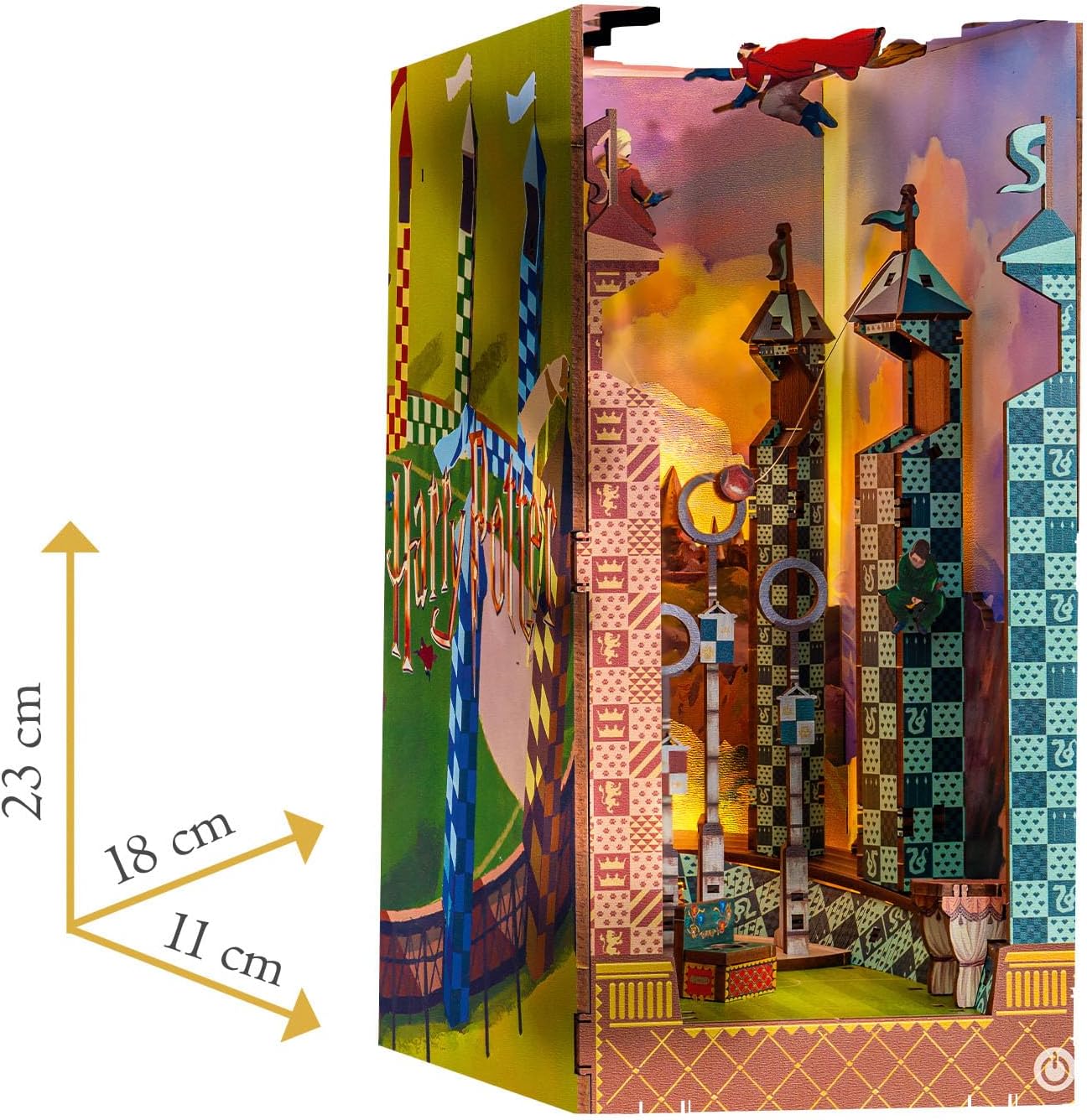 Revell 00532 Tiny Adventures - Harry Potter "Quidditch Field" Book Nook Modellbausatz