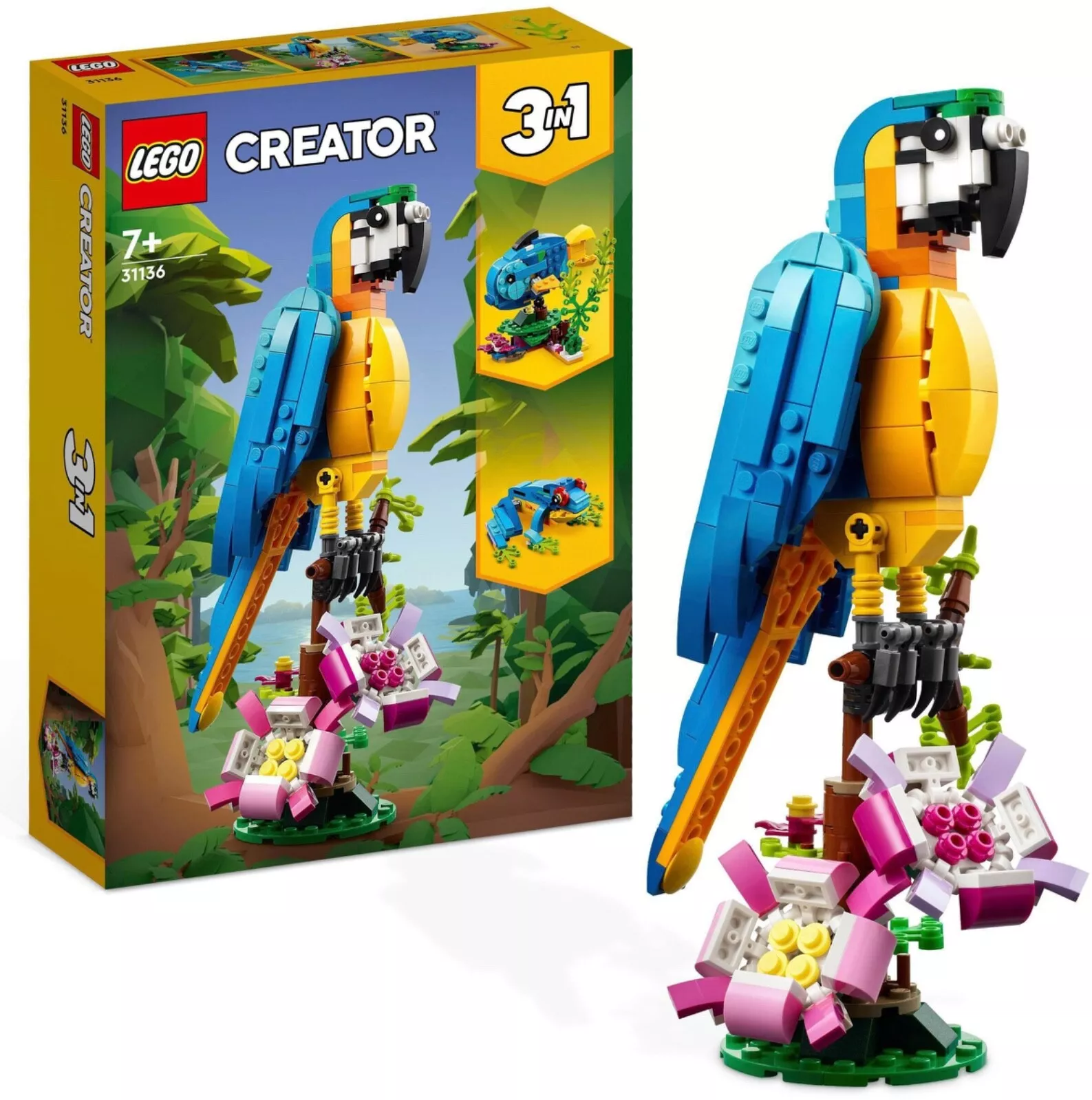 LEGO® Creator Exotischer Papagei 31136