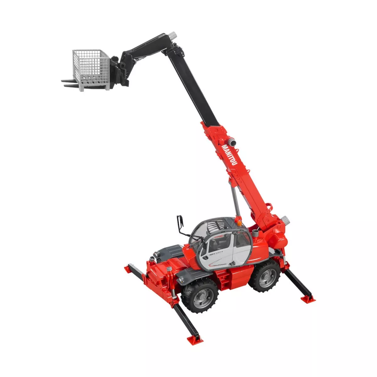 Bruder, 02129, Manitou, Teleskopstapler, Mrt, 2150, Mit, Zubehör