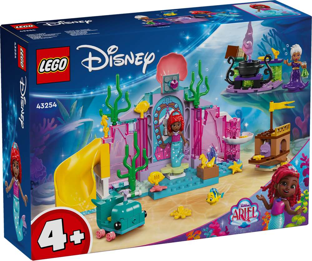 LEGO, 43254, Disney, Princess, Arielles, Kristallhöhle, Spielbereich, Puppe, Person, Drinnen, Gesicht