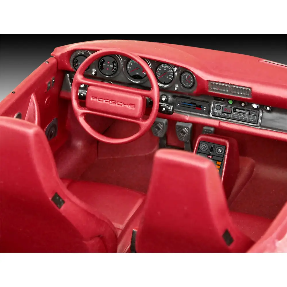 Revell 07688 Porsche 911 Carrera 3.2 Coupé (G-Model) - Sportwagen Modell 1:24