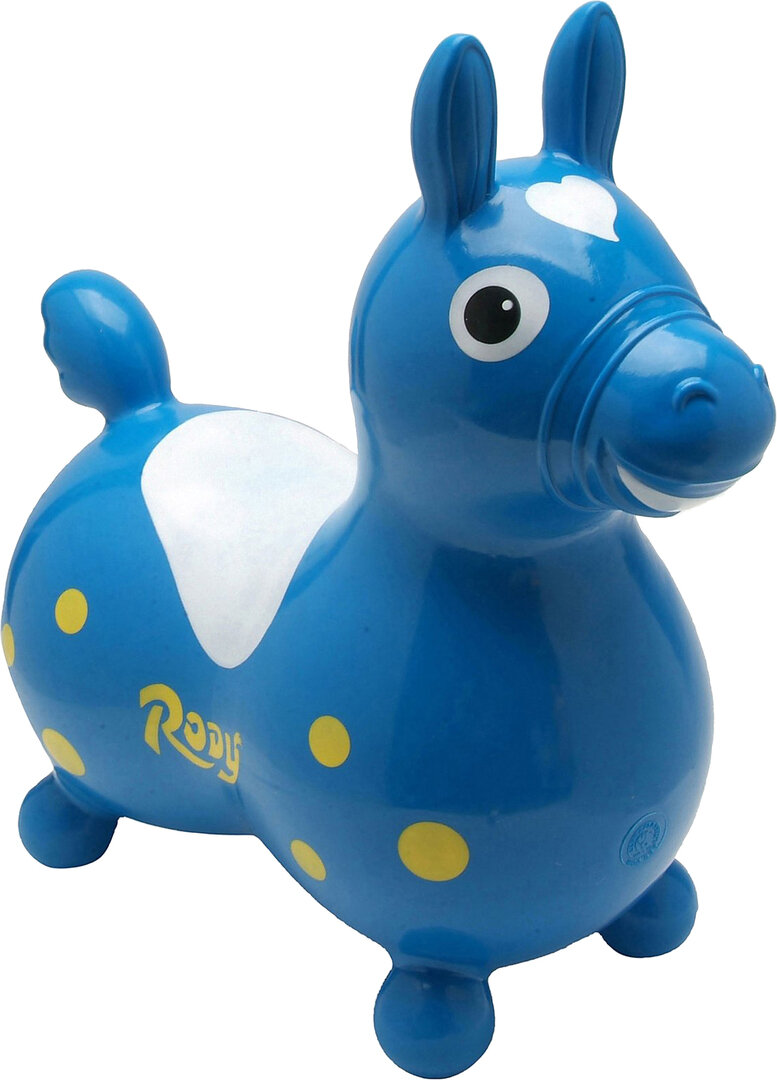 Hüpfpferd, Rody, blau