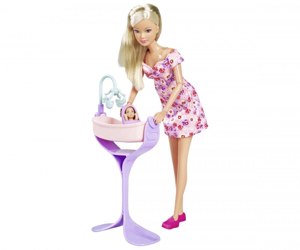 Steffi, LOVE, Hello, Baby, 105733680, Figur, Puppe, Spielzeug, Barbie, Gesicht