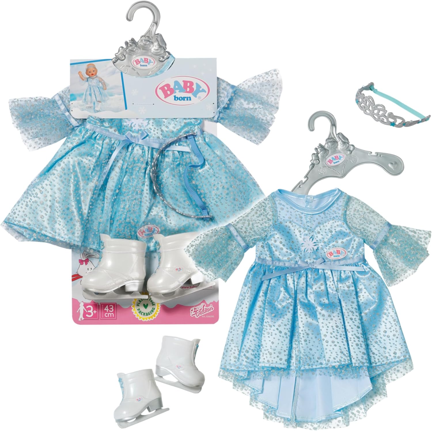 BABY, born, Eisprinzessin, Set, 43cm