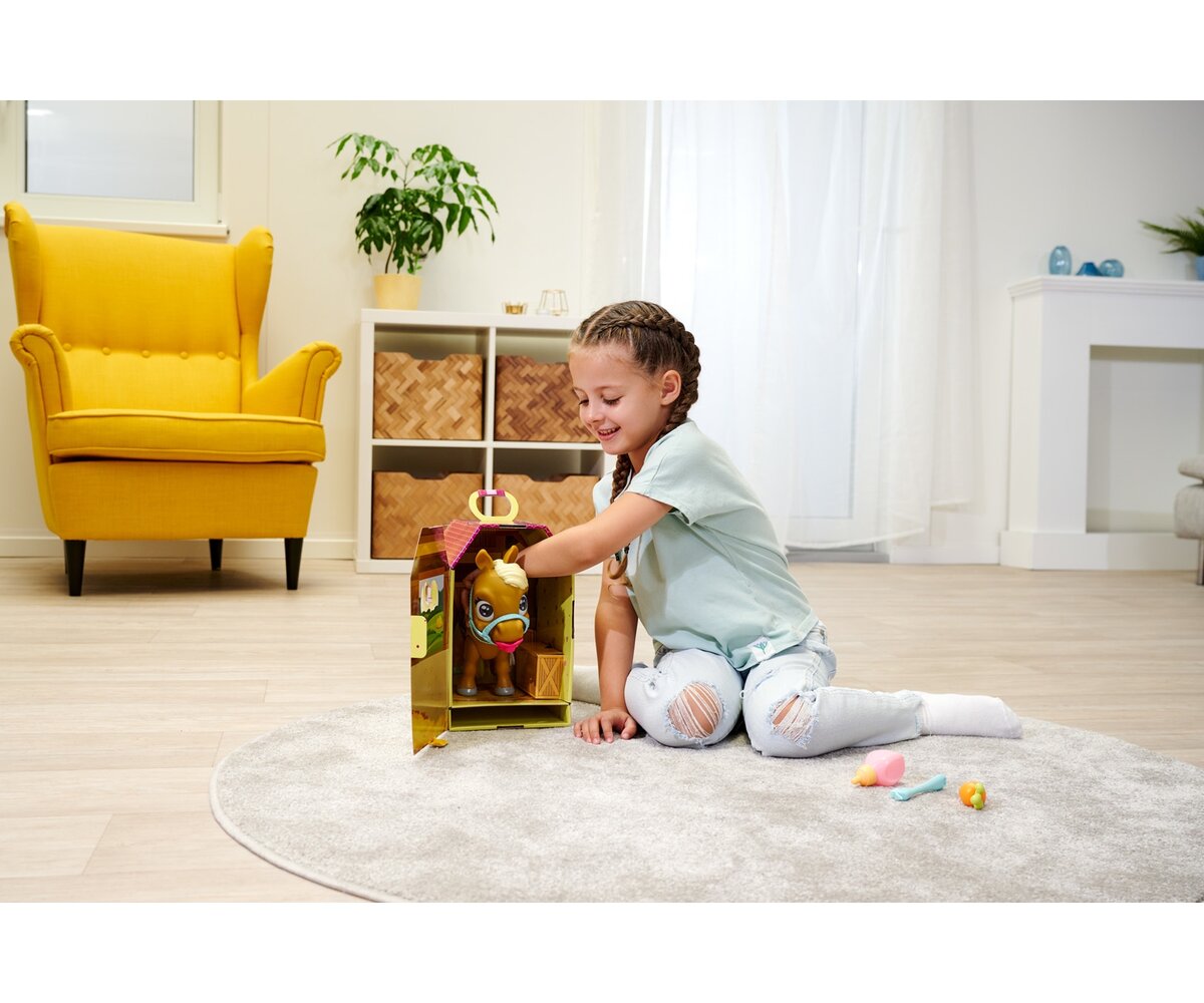 Simba Pamper Petz Pony 105950009 Innenarchitektur, Person, Sitzend, Wohnzimmer, Dekoration Ihres Zuhauses