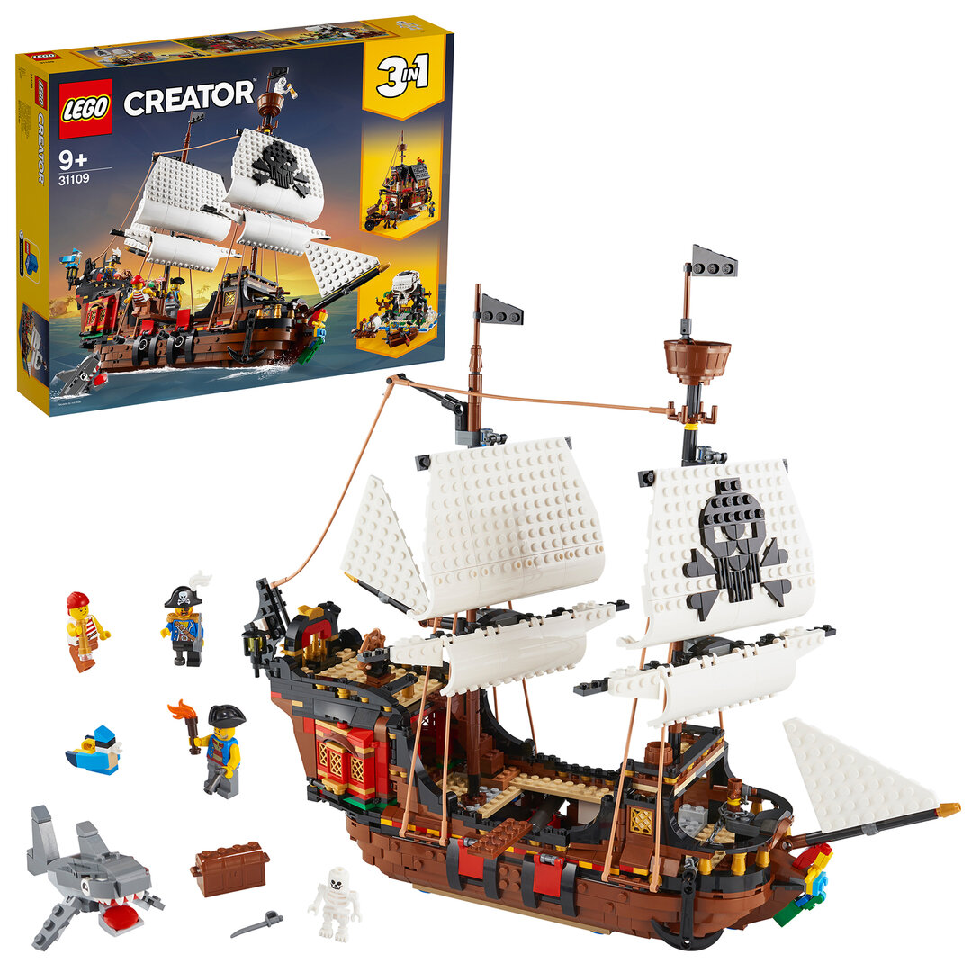LEGO® Creator 3 in 1 Piratenschiff 31109 Spielzeug