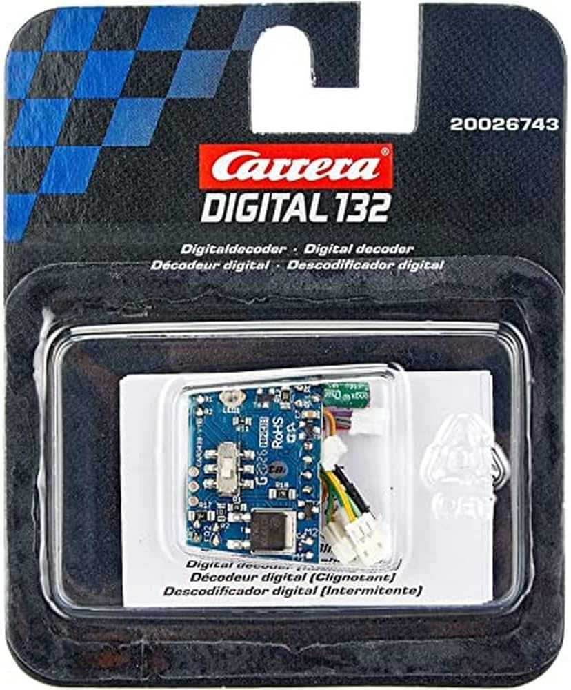 Carrera Digital 132 Decoder mit Blinklicht - Umrüstbaustein für Slotcars 20026743 Elektronik, Hardware, Erste Hilfe, Computer-Hardware